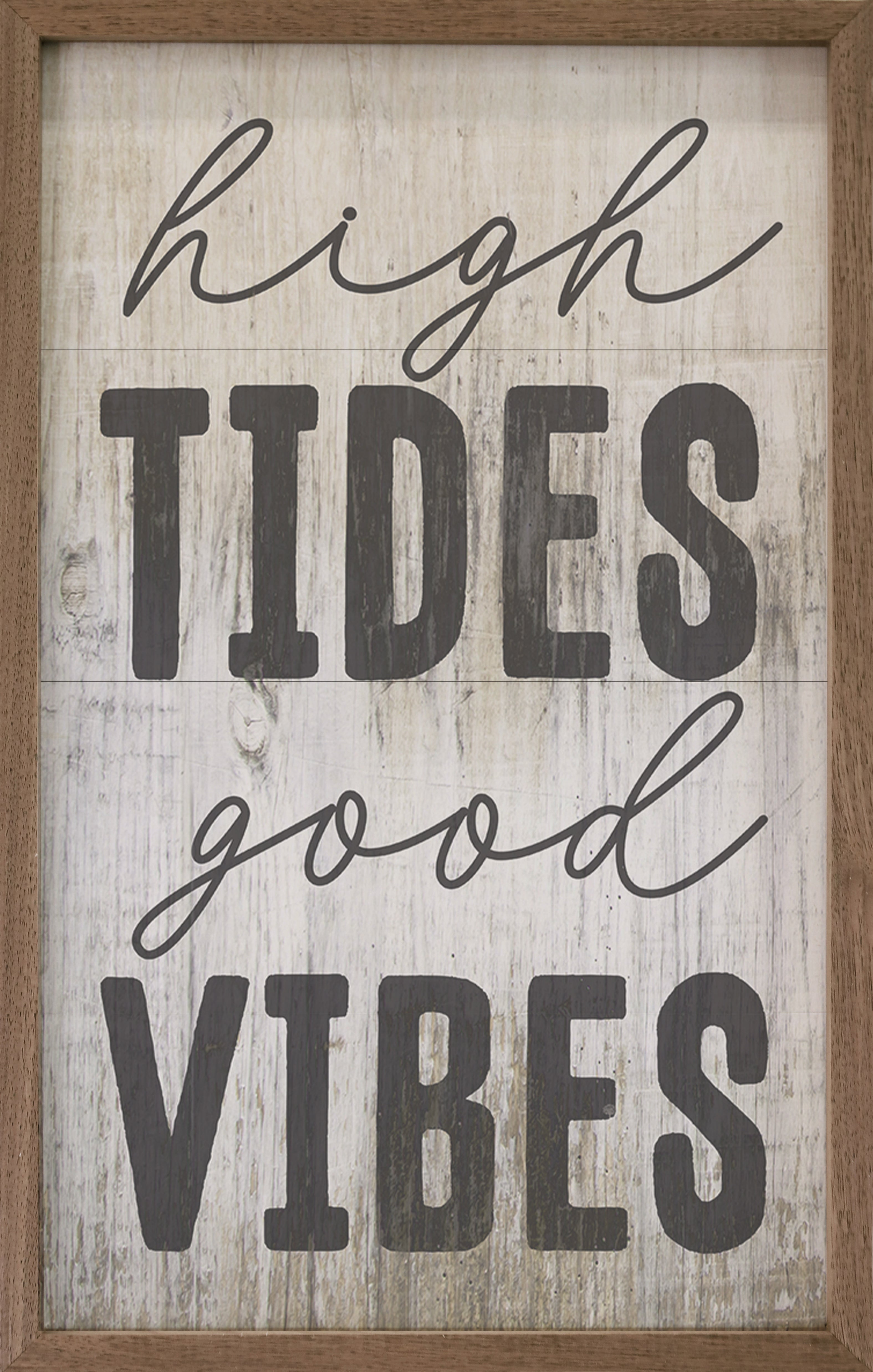 High Tides Good Vibes Whitewash 10x16 / Whitewash