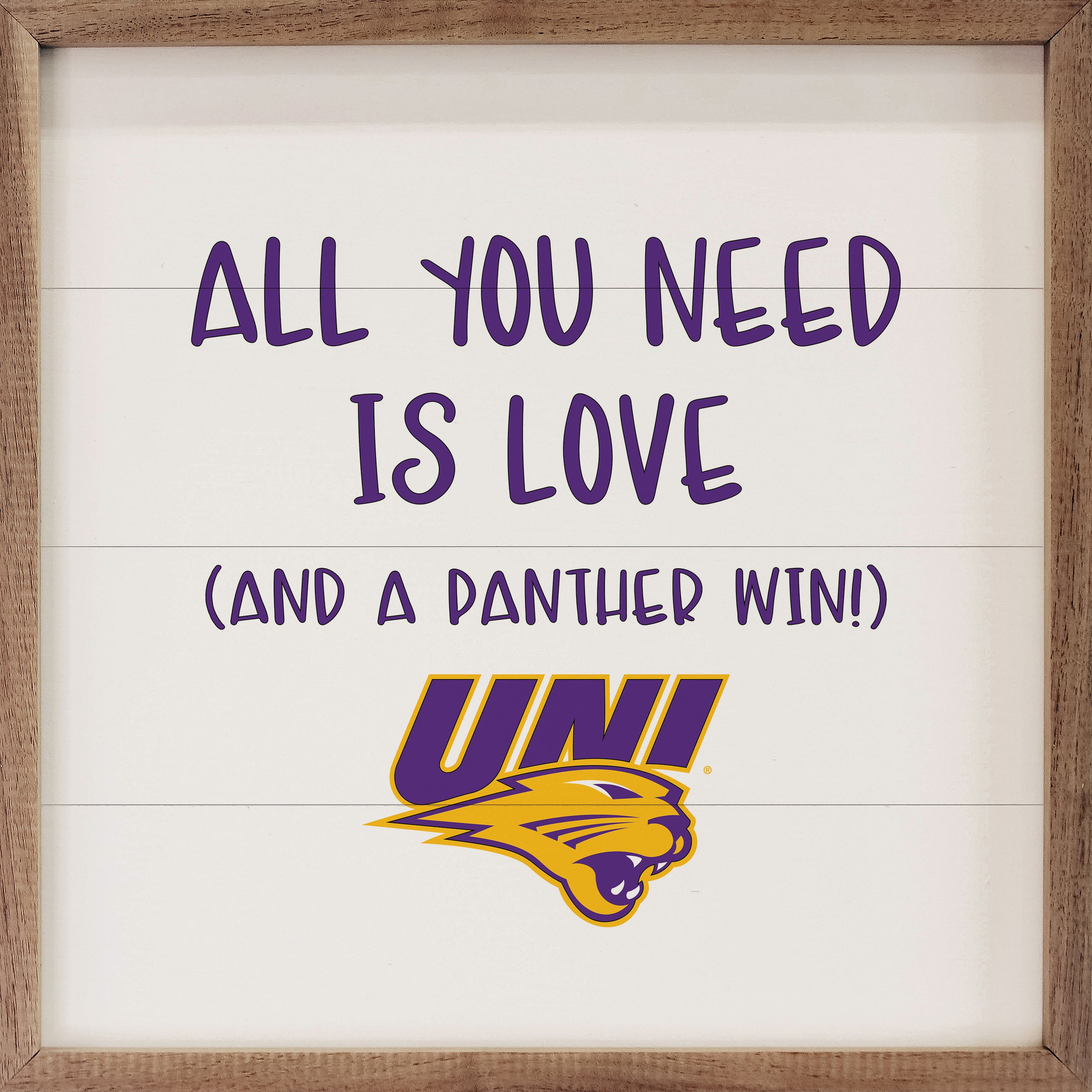 All You Need Is Love UNI 16x16 / White