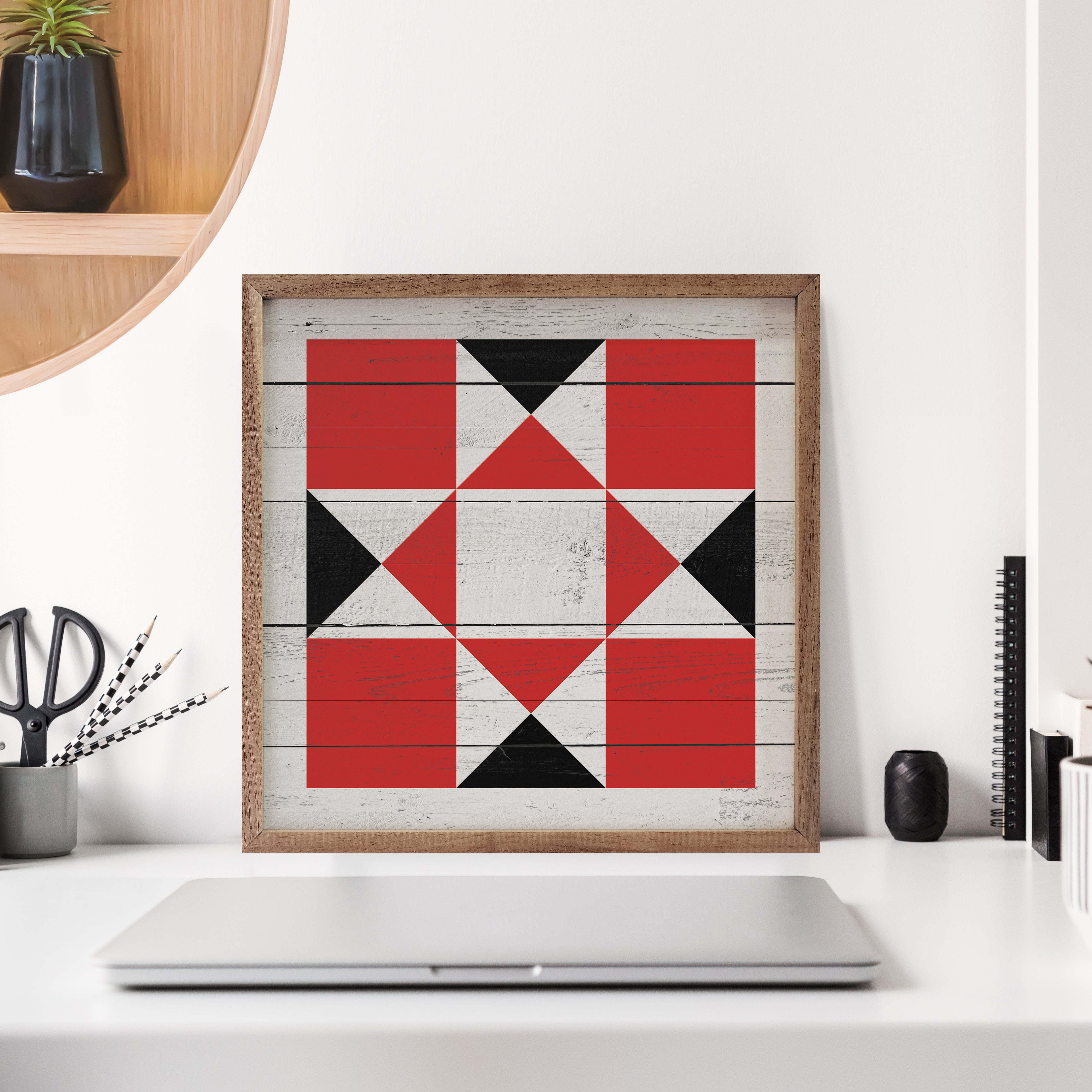 Quilt 1 Texas Tech 16x16 / Multi-Color