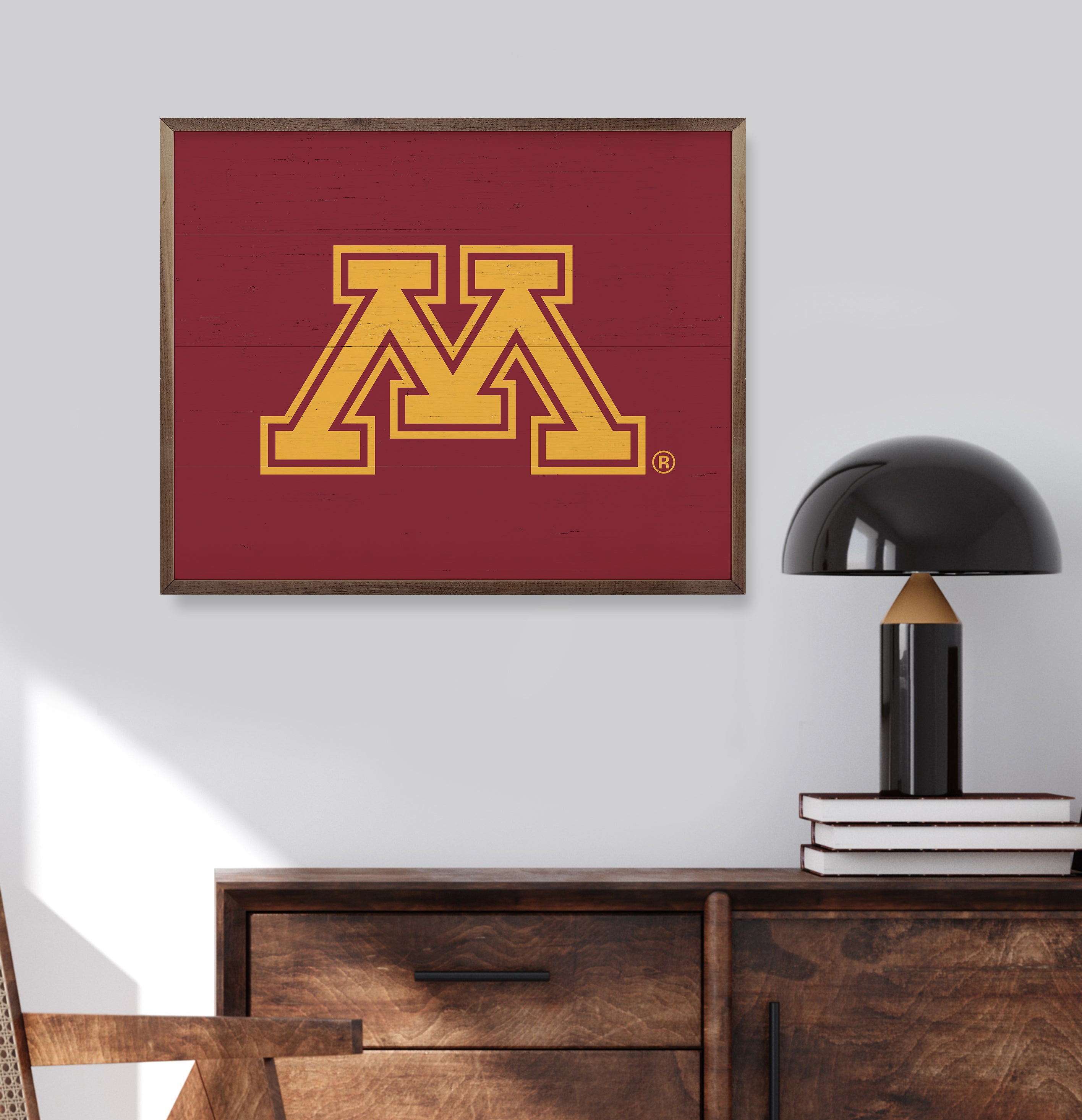 Bold Logo Minnesota 20x16 / Maroon