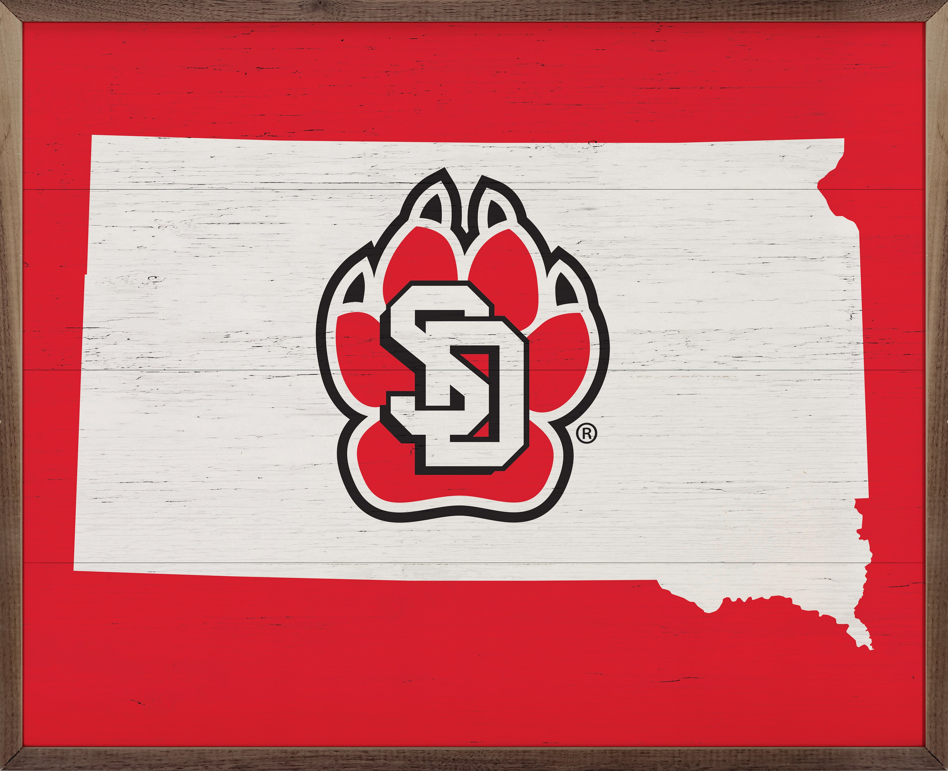 State Logo South Dakota 20x16 / Red