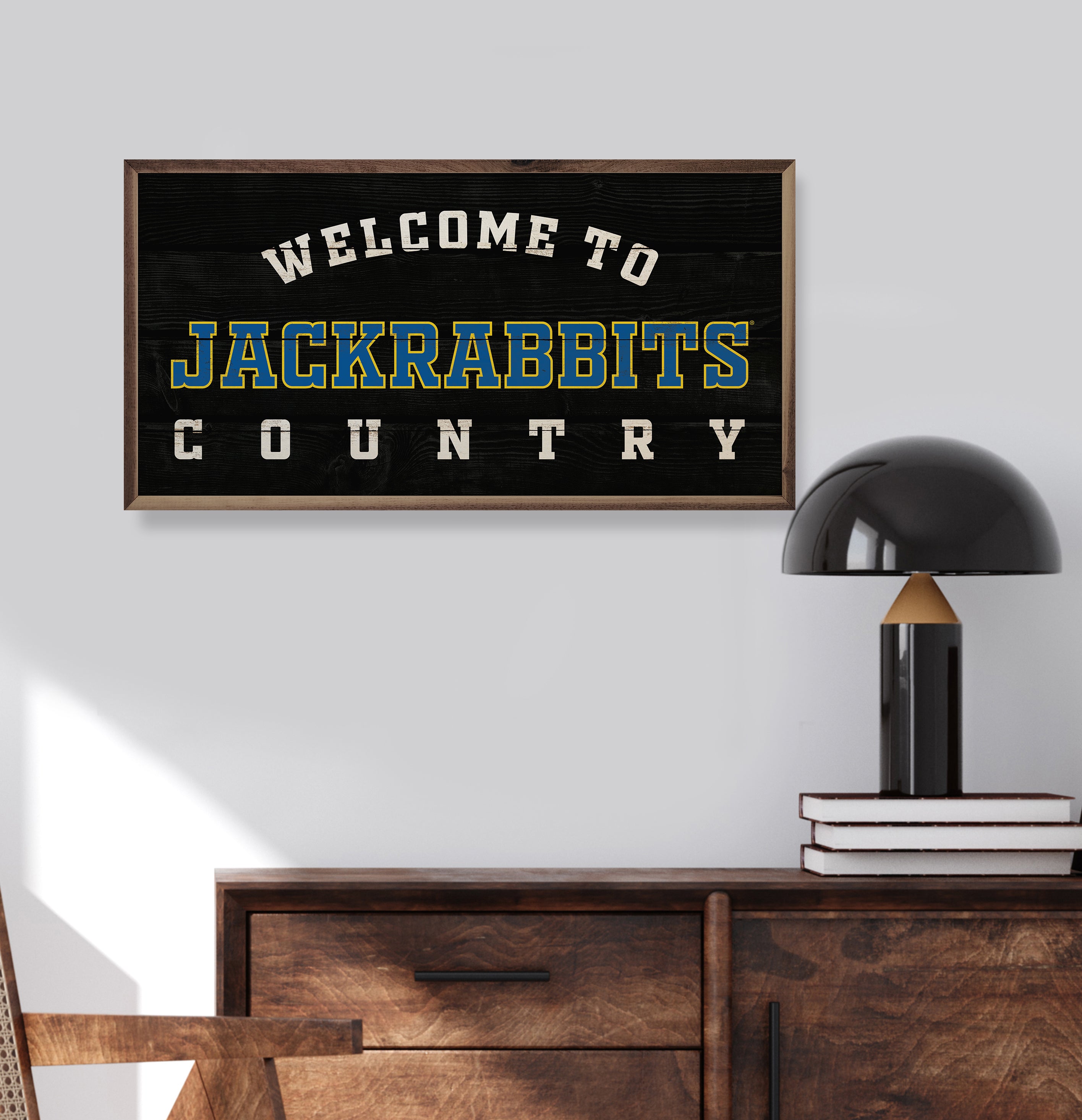 Welcome Country South Dakota State 24x12 / Black
