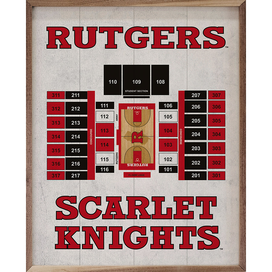 Stadium Seating Basketball Rutgers State University Kendrick Home