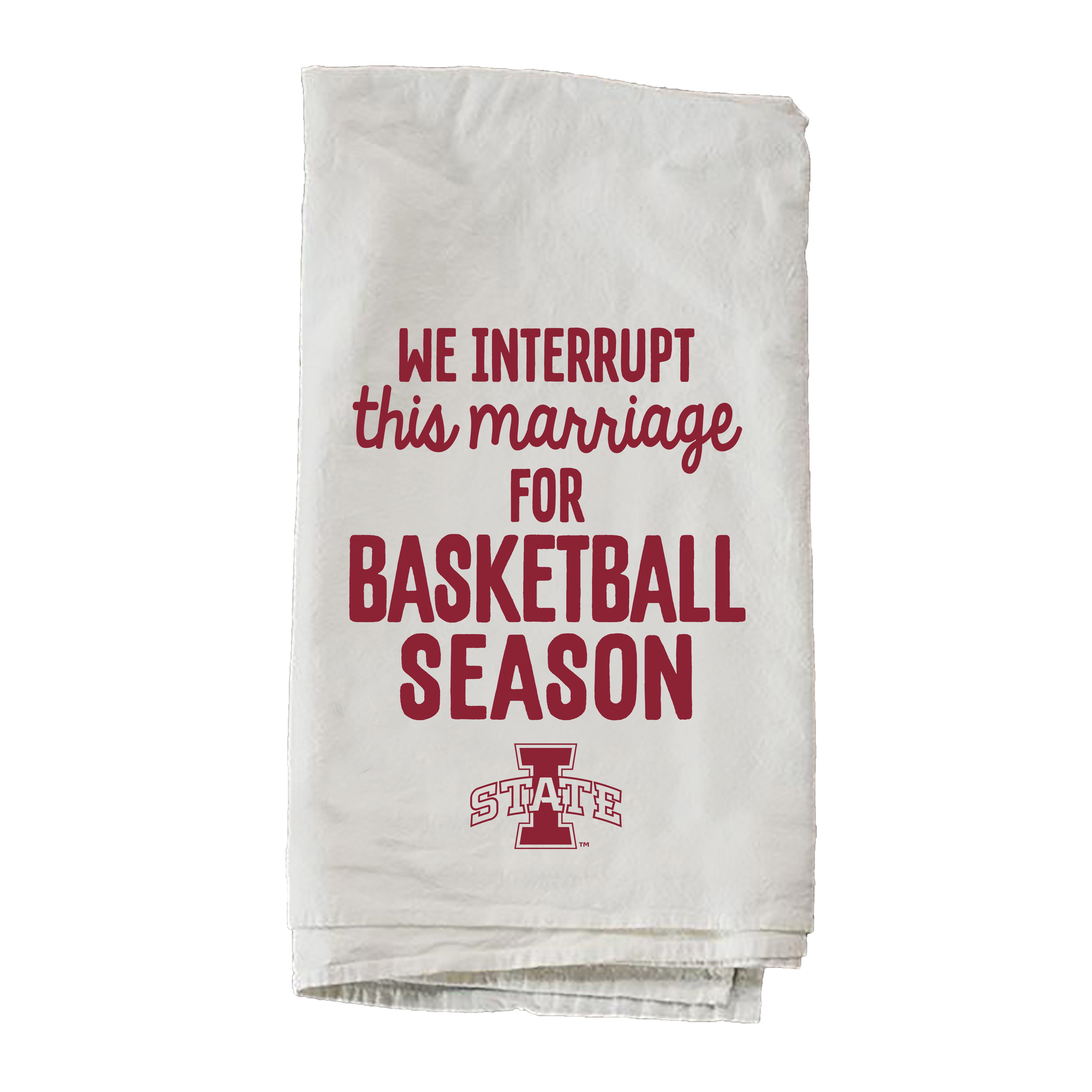 Basketball Season Iowa State University Towel