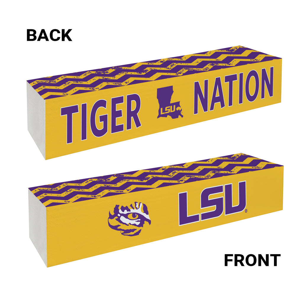 Louisiana State University 12" Blocks
