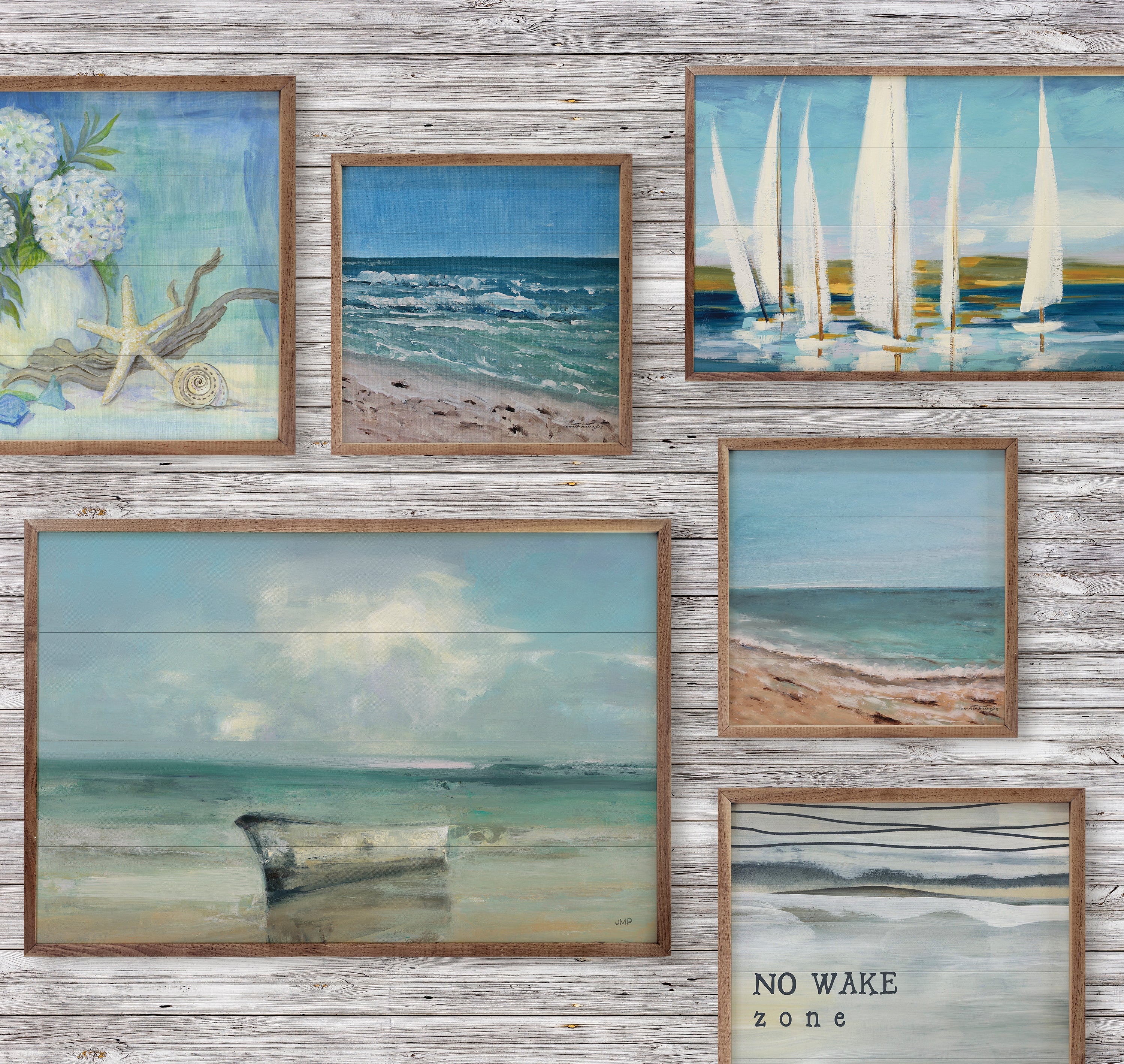 On The Water Walnut Frames