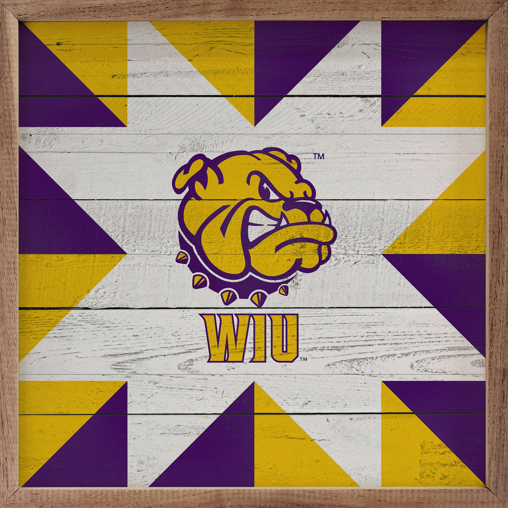 Western Illinois University Walnut Frames