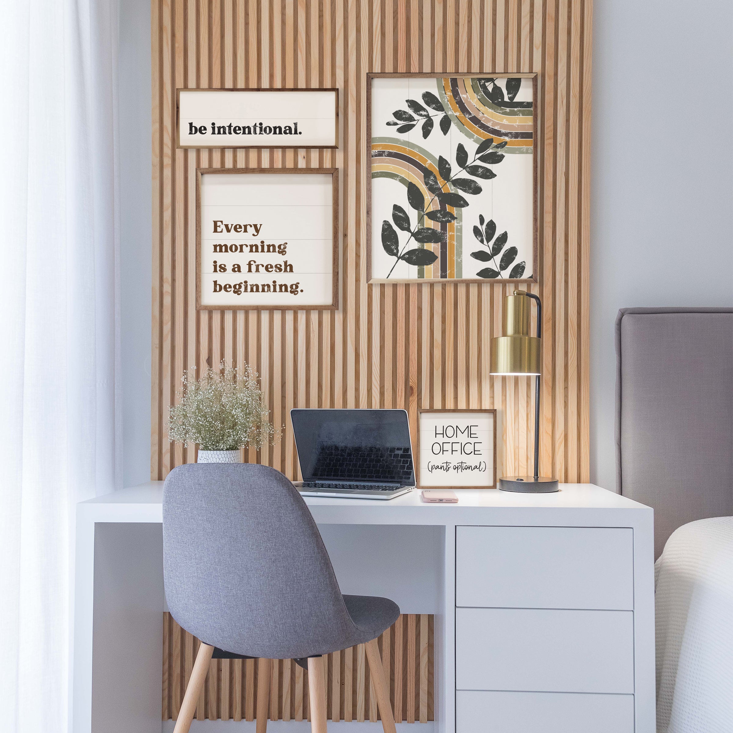 Office Walnut Frames