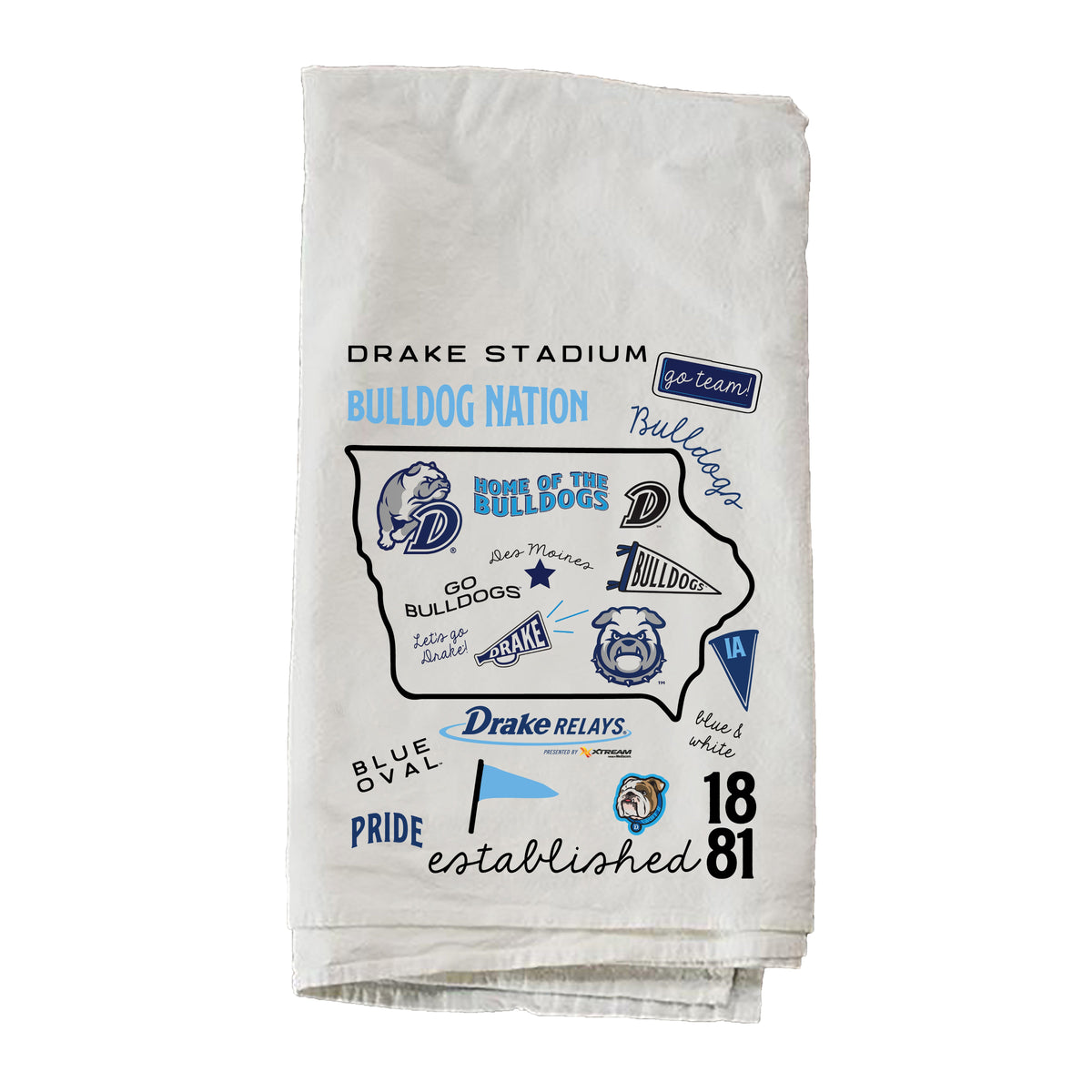 Drake University Towels – Kendrick Home