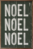 Noel Repeat On Green 10x16 / Green