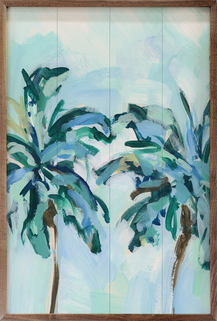 Bright Palms No 4 By Emily Wood 10x16 / Multi-Color