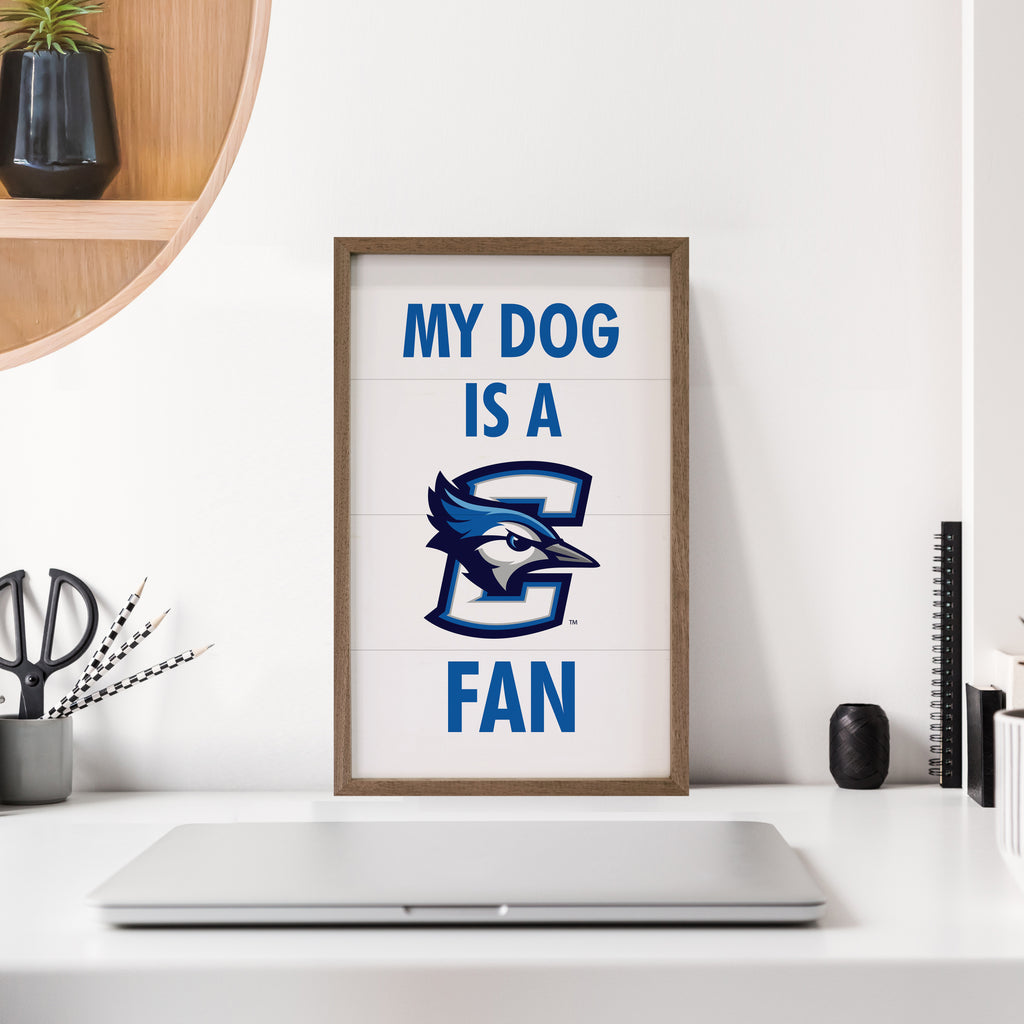 Dog Fan Creighton 10x16 / White