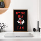 Dog Fan Texas Tech 10x16 / Black