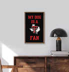Dog Fan Texas Tech 10x16 / Black