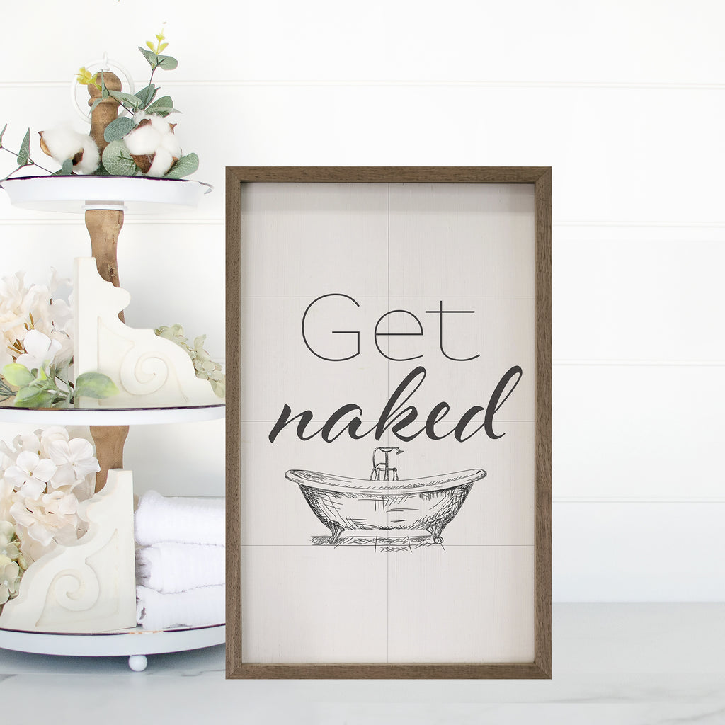 Get Naked Bathtub White 10x16 / White