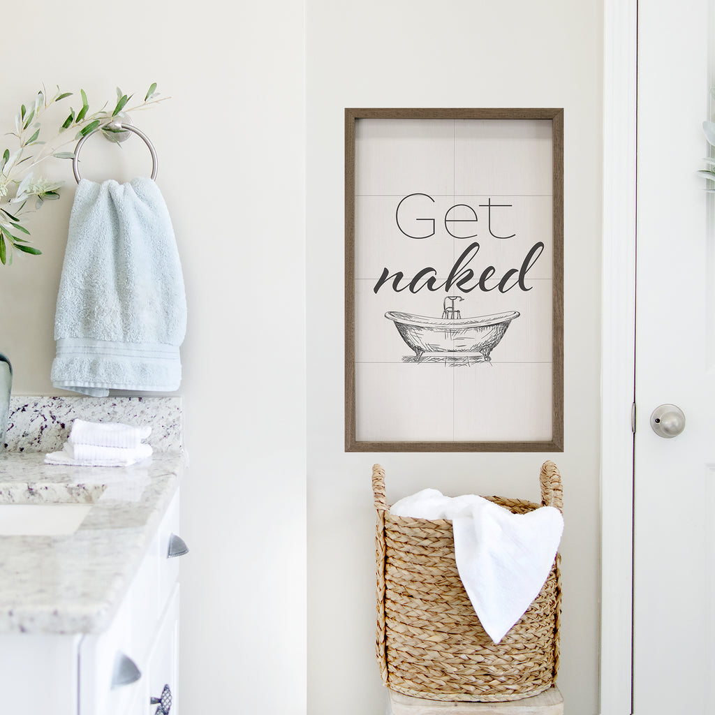 Get Naked Bathtub White 10x16 / White