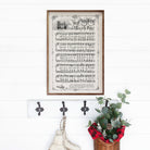 Hark The Herald Angels Sing Sheet Music 10x16 / White