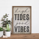 High Tides Good Vibes Whitewash 10x16 / Whitewash