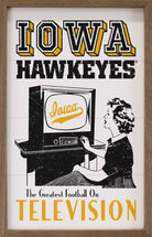 Iowa The Greatest Football 10x16 / White