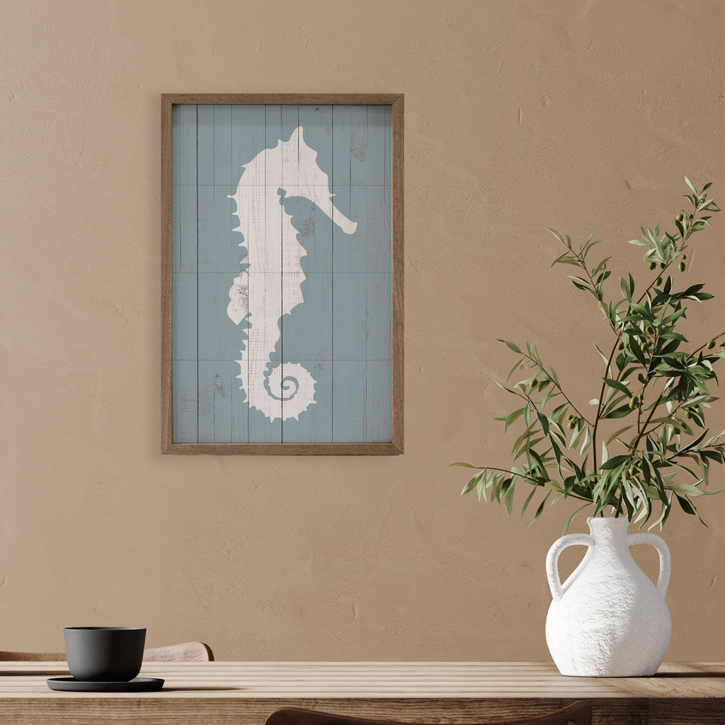 Seahorse Blue 10x16 / Blue