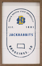 Stamp Poster South Dakota State 10x16 / White