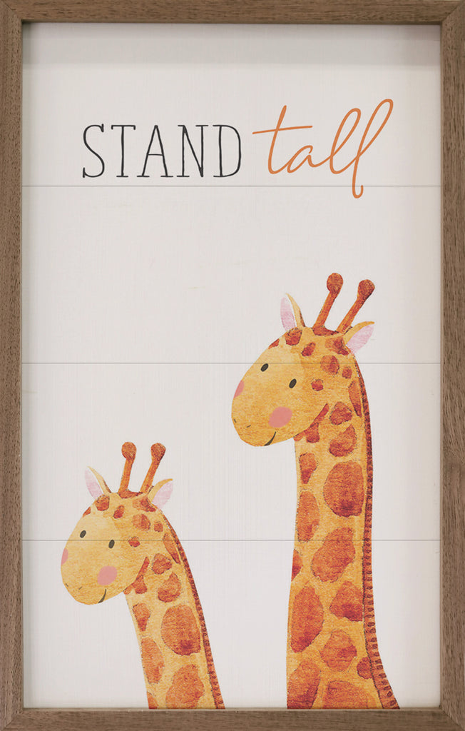 Stand Tall Giraffe White 10x16 / White