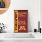 Team Spirit Minnesota 10x16 / Maroon