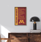 Team Spirit Minnesota 10x16 / Maroon