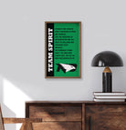 Team Spirit North Dakota 10x16 / Green