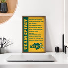 Team Spirit North Dakota State 10x16 / Gold