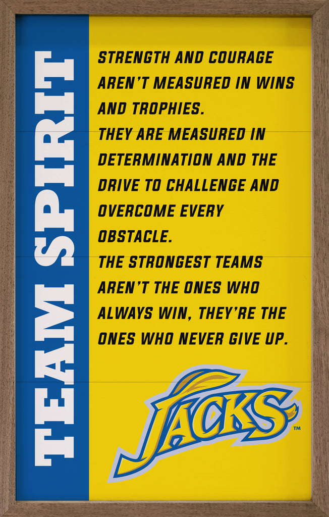 Team Spirit South Dakota State 10x16 / White