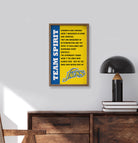 Team Spirit South Dakota State 10x16 / White