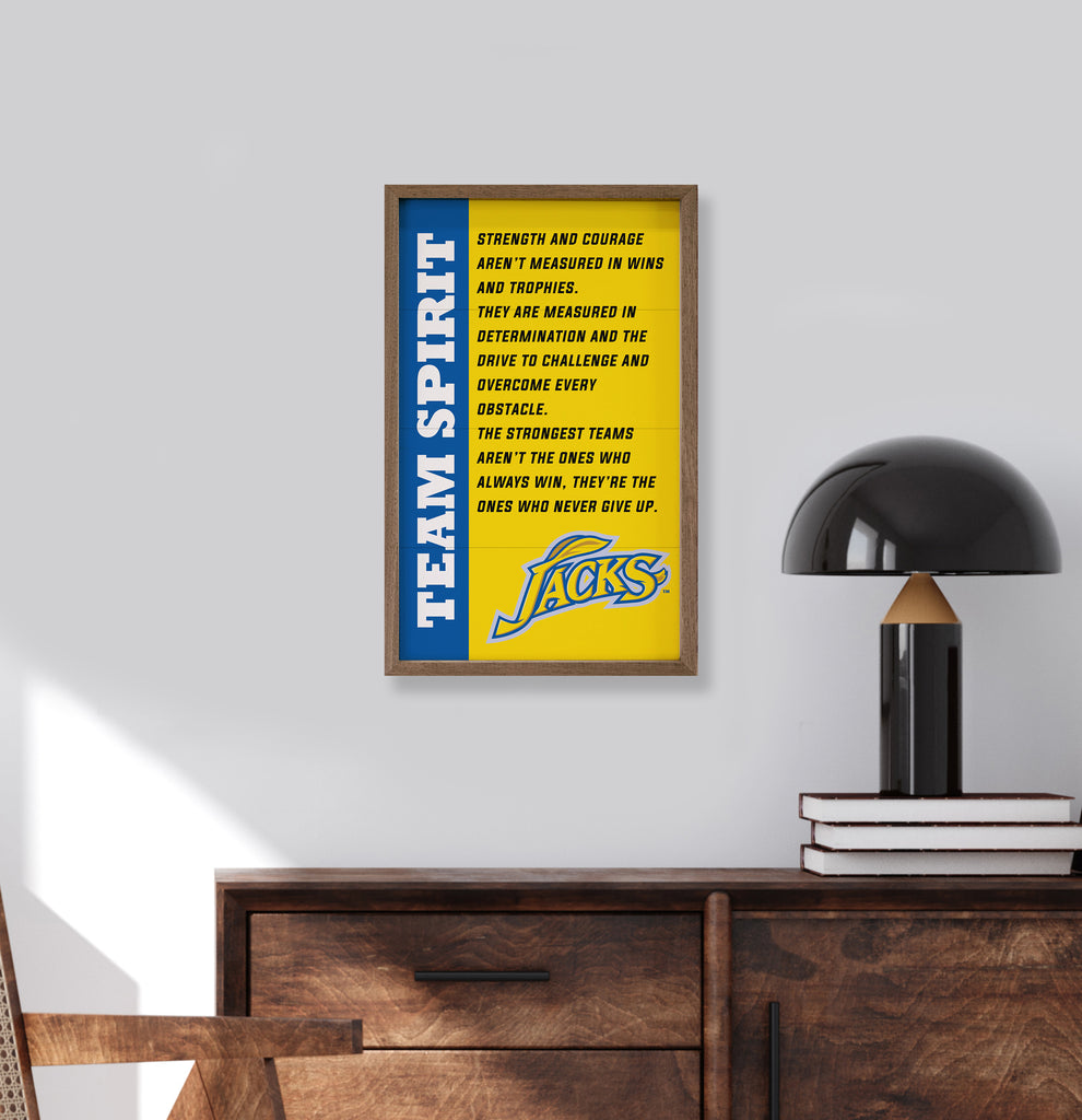 Team Spirit South Dakota State 10x16 / White