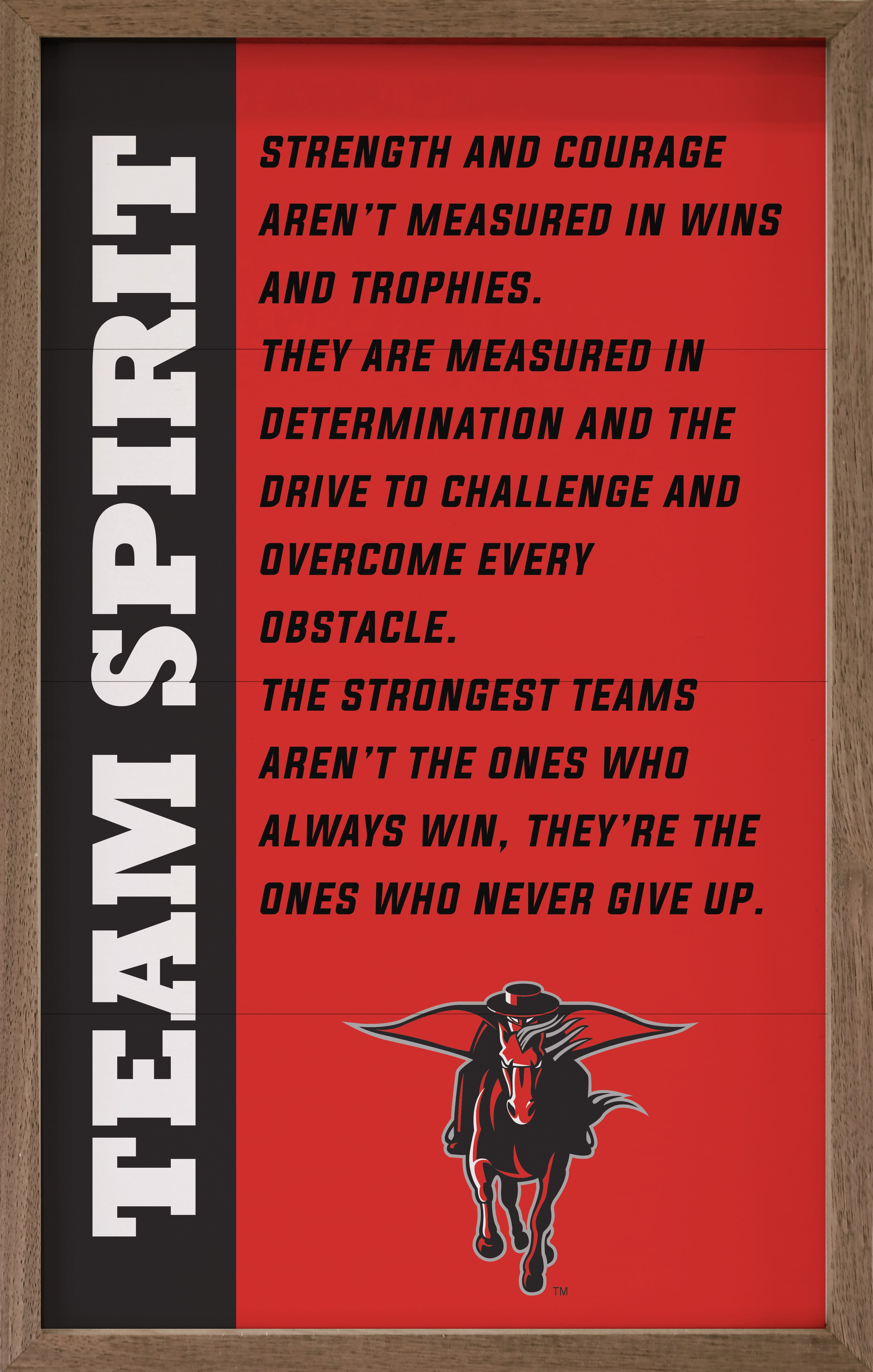 Team Spirit Texas Tech 10x16 / Red