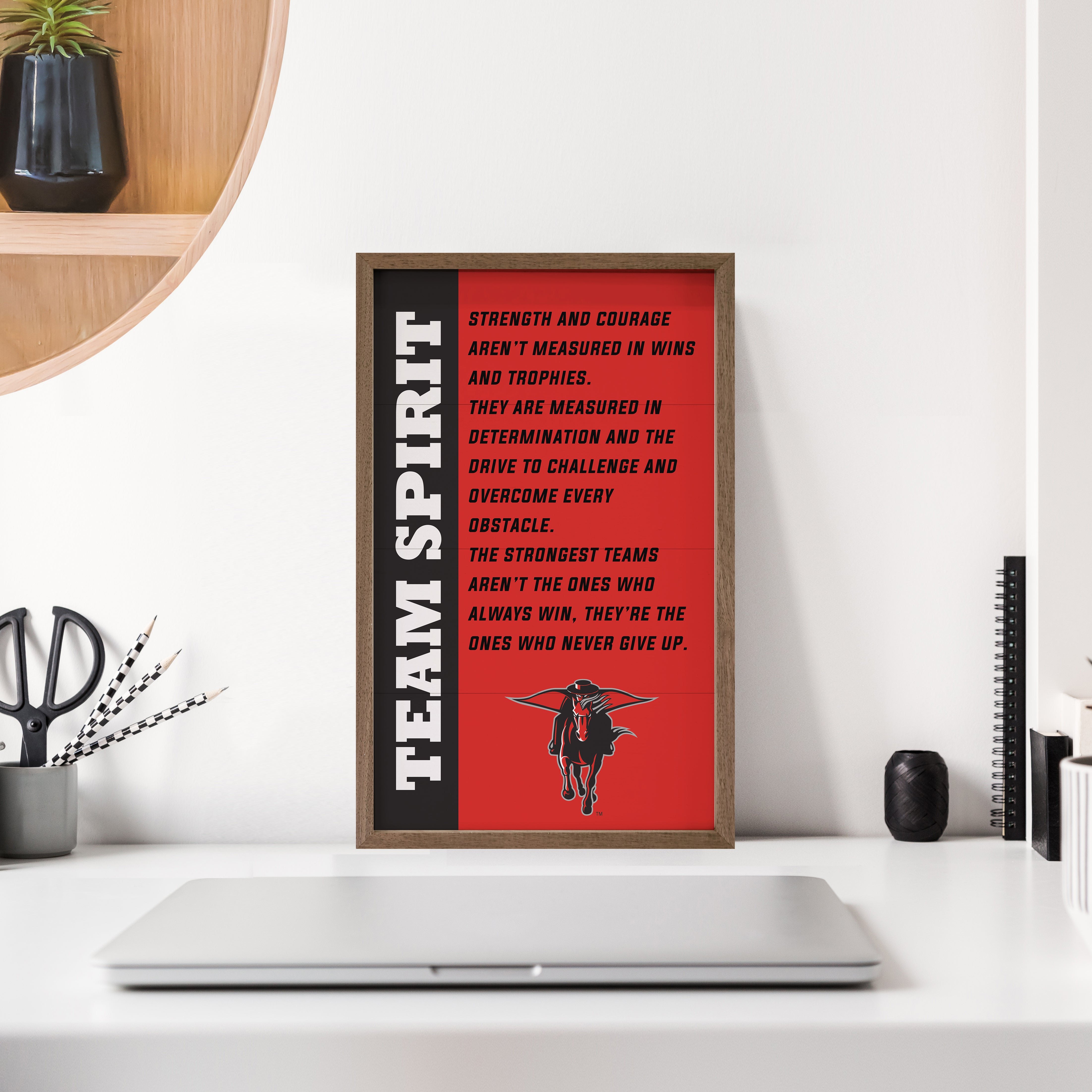 Team Spirit Texas Tech 10x16 / Red
