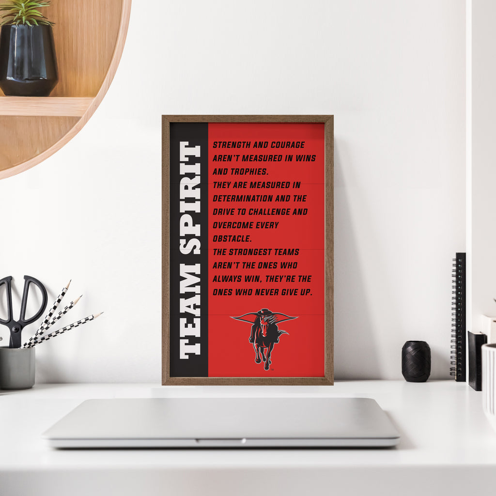 Team Spirit Texas Tech 10x16 / Red
