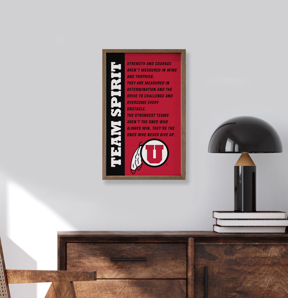 Team Spirit Utah 10x16 / Red