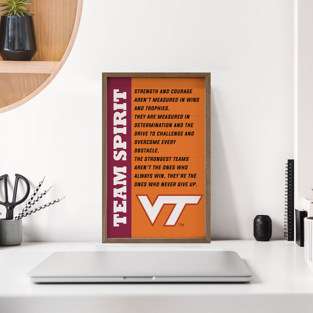 Team Spirit Virginia Tech 10x16 / Orange