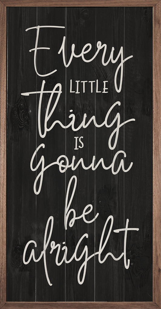 Every Little Thing Black 12x24 / Black