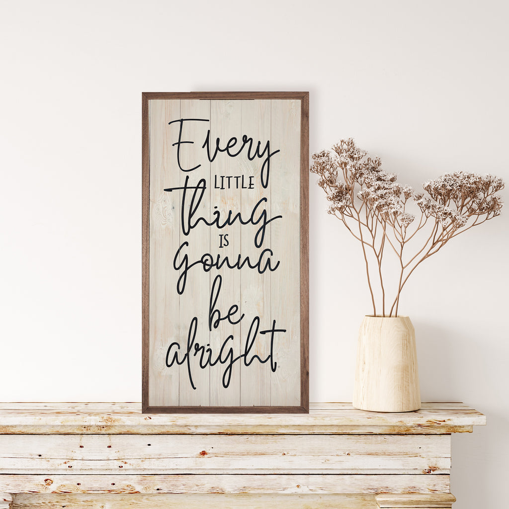 Every Little Thing Whitewash 12x24 / Whitewash
