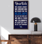 House Rules Creighton 12x24 / Black