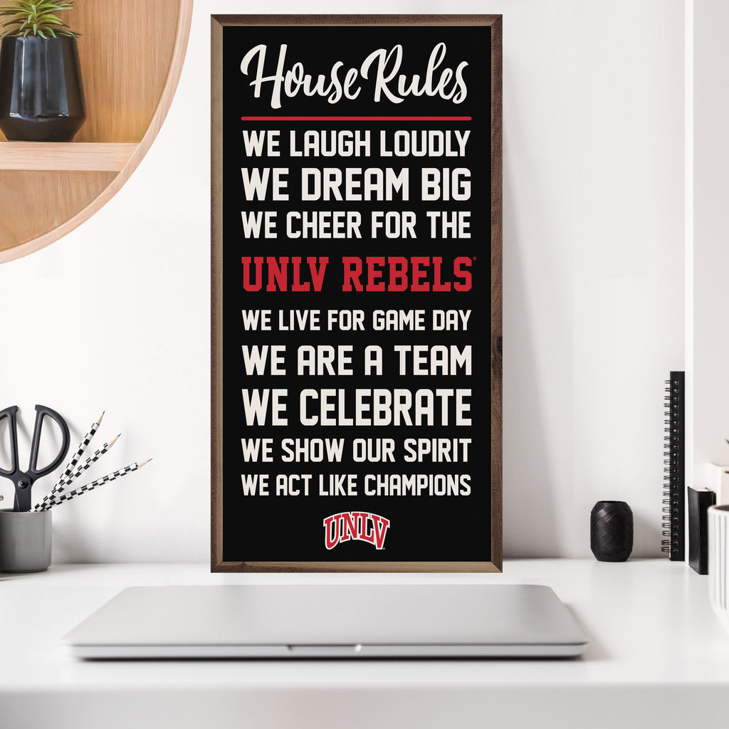 House Rules UNLV 12x24 / Black