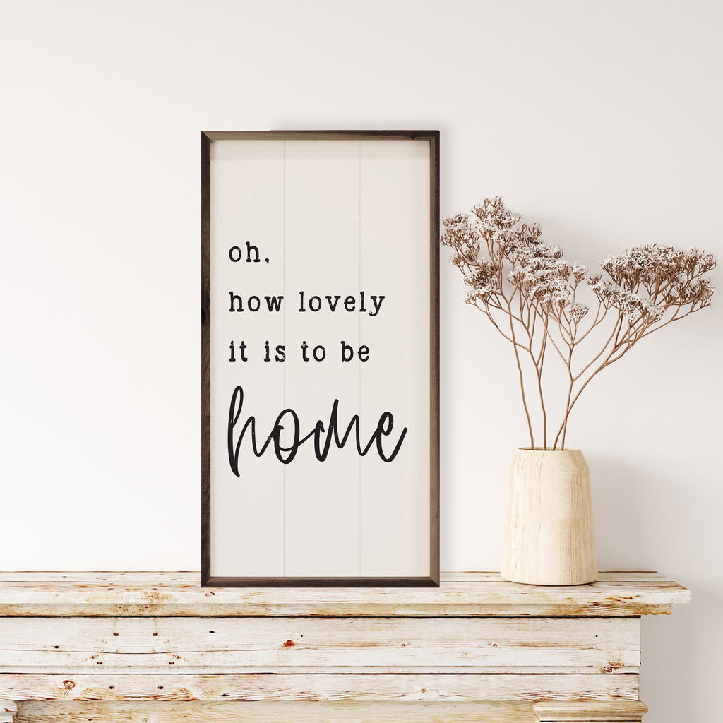 Oh How Lovely White 12x24 / White
