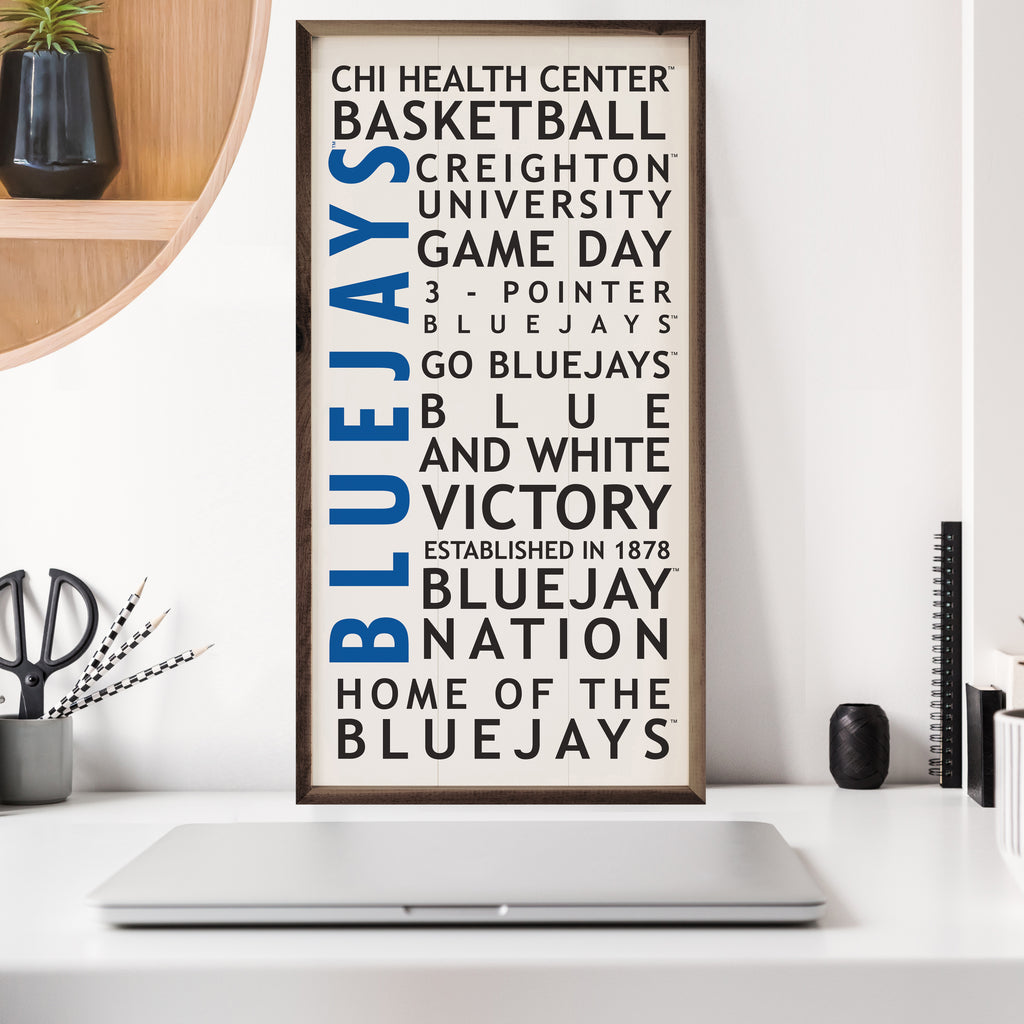 Creighton Words 12x24 / White