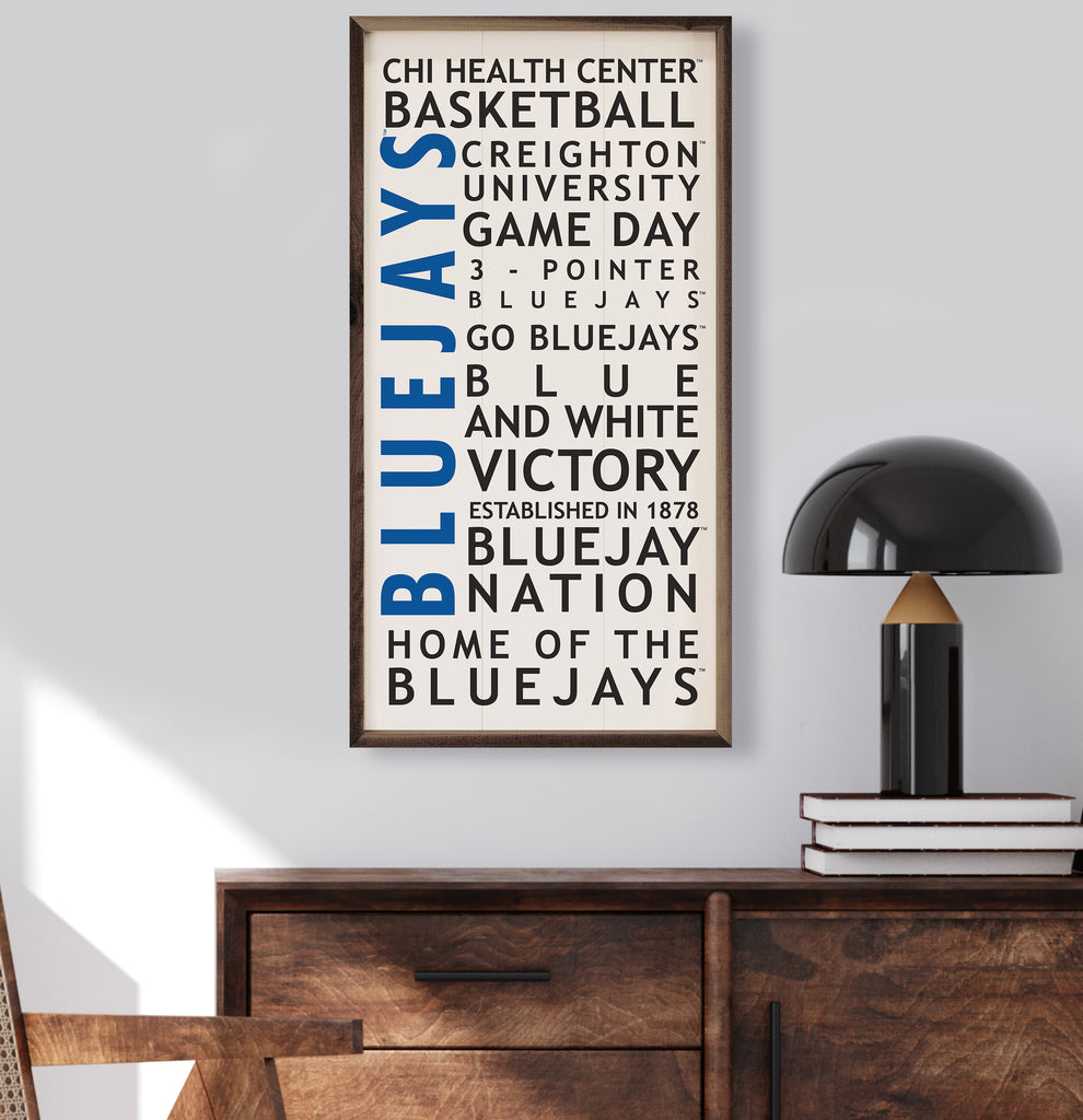 Creighton Words 12x24 / White