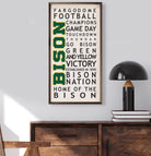University Words NDSU 12x24 / White