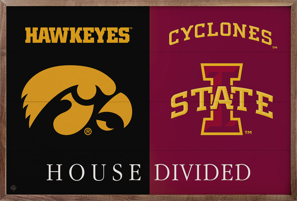 House Divided Iowa State University & University Of Iowa