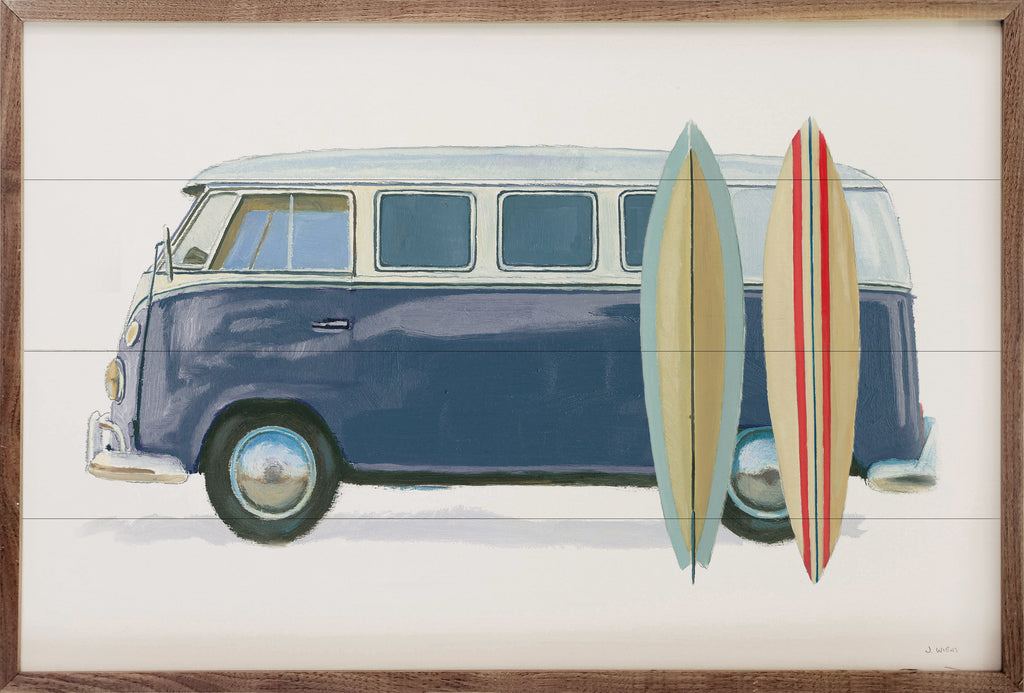 Beach Ride By James Wiens 16x10 / Multi-Color