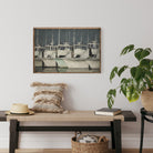 Coastal Fishing Boats 16x10 / Multi-Color