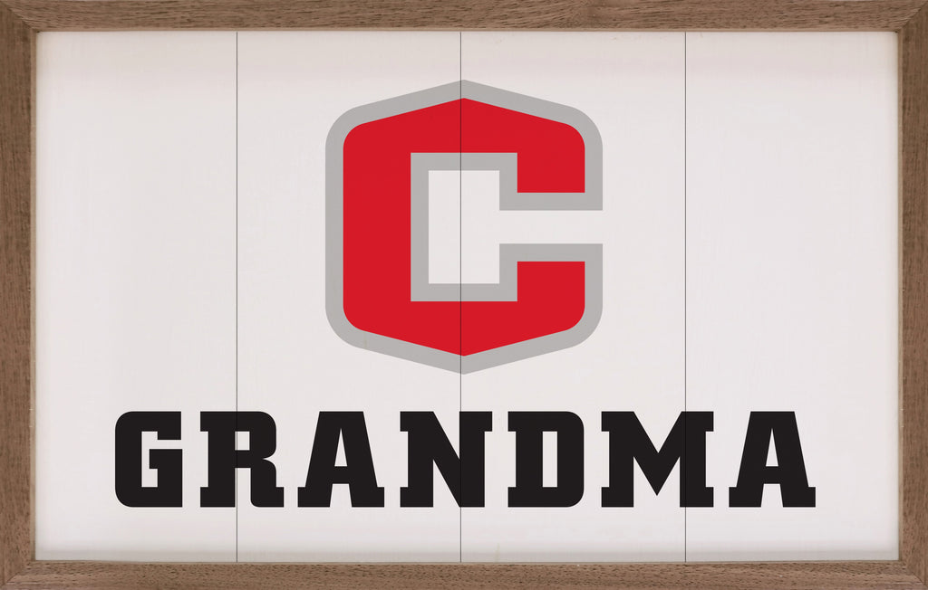 Grandma Central College 16x10 / White